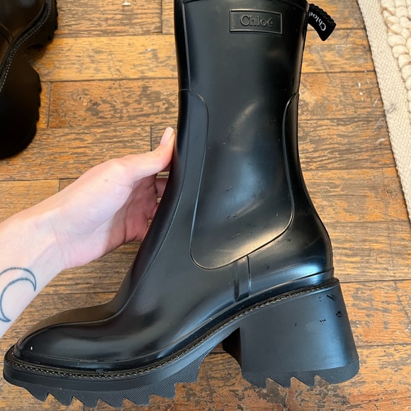 Black Chloe Boots Size 38 ! - Picture 4 of 6